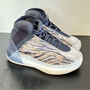 Adidas Yeezy Boost Quantum Amber Tint Kids Sneakers Size 10.5K